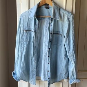 Light Blue Button Down